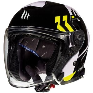 MT Helmets vizir za moto kacigu MT Thunder 3 sv jet Cooper A3 fluo/žuta