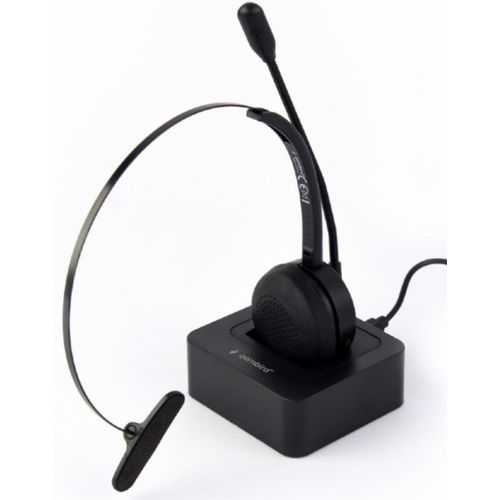 BTHS-M-01 Gembird Bluetooth slušalice za Call centar, mono, crne slika 3
