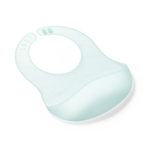 BabyOno Silikonski podbradak ultrathin 6 m+, mint slika 3