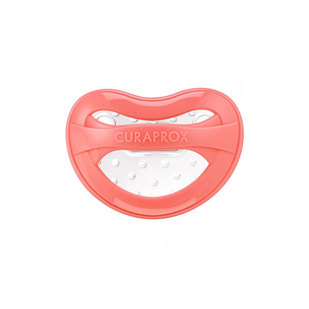 Curaprox Baby Ortodontska duda varalica V1 7-18mj (7-10kg) - Single Koral slika 3
