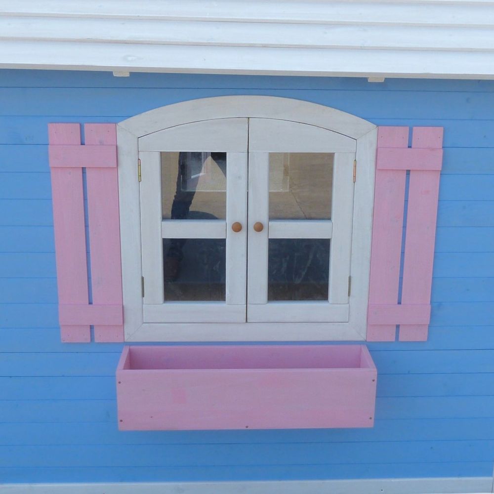 Kinder Home Drvena dječija kućica 194x229x210cm slika 6