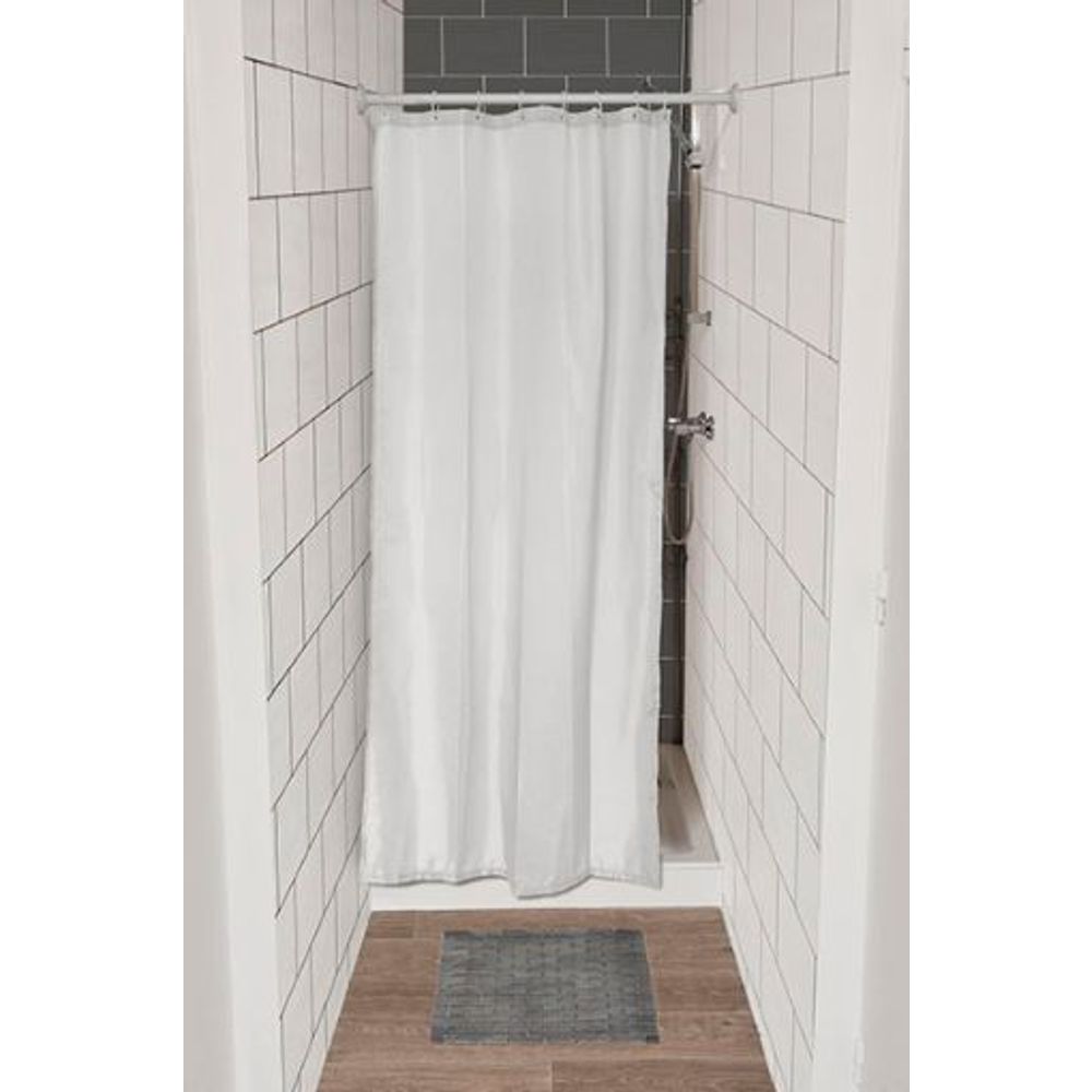 TENDANCE Zavjesa za kadu 120x180cm, Bijela slika 1