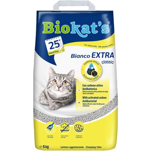 Gimborn Biokat's pijesak za mačke Bianco Extra, 5 kg slika 1