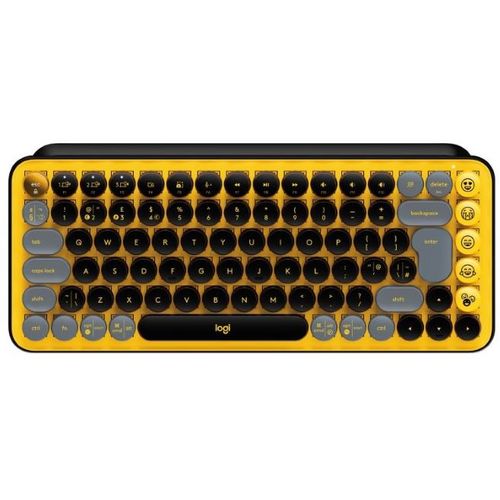 Logitech Pop Keyboard with Emoji, Blast Yellow slika 3