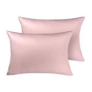 Set od dvije pamučne jastučnice Svilanit Luxe Sateen, roza rose 60x80 cm