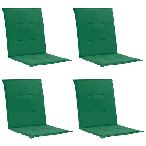 Jastuci za vrtne stolice 4 kom zeleni 100 x 50 x 3 cm slika 8