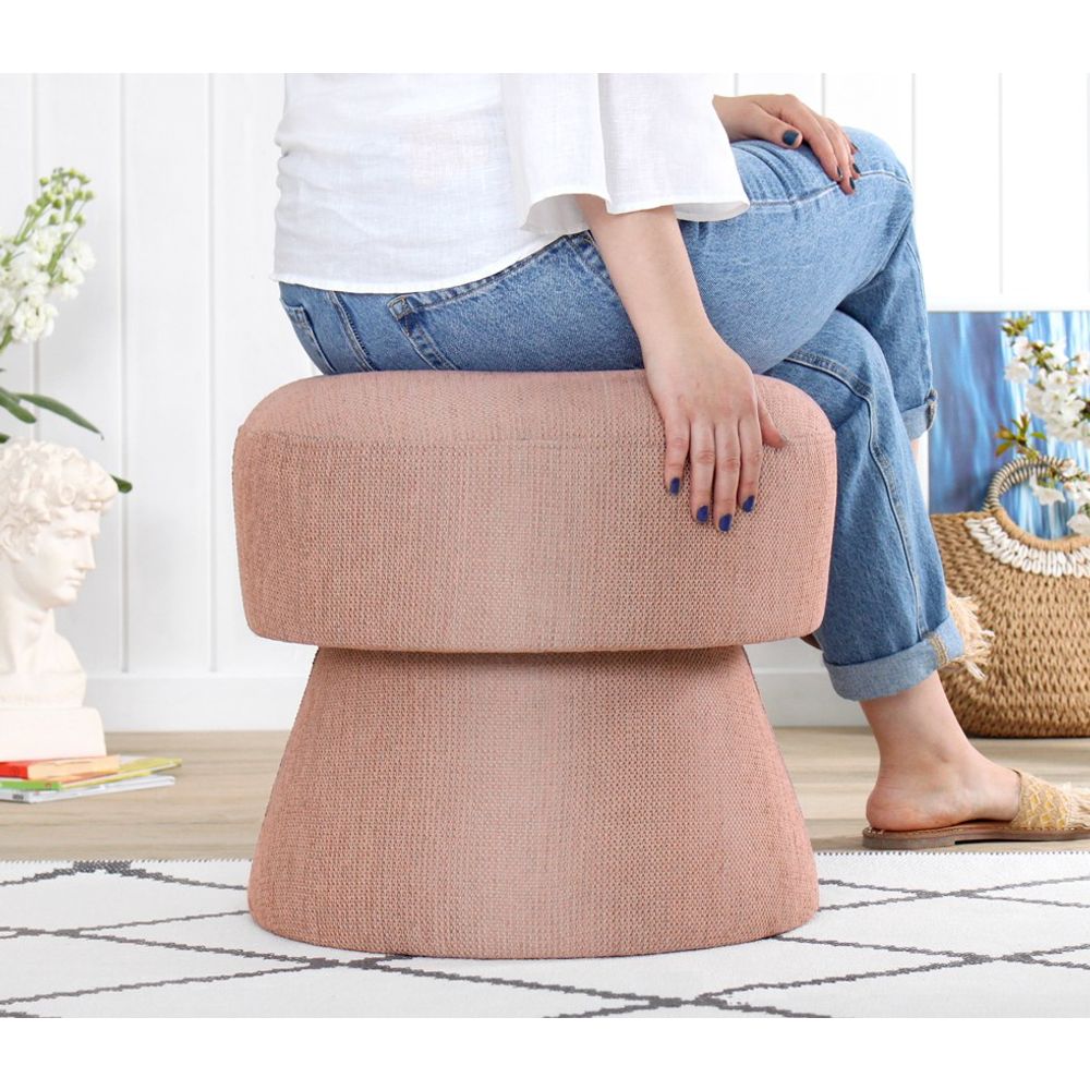 Endor 7455 Pink Pouffe - Moderni i Udoban slika 4