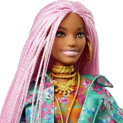 Barbie EXTRA Pink pletenice slika 3