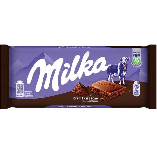 Milka čokolada chocolate mousse 100g KRATAK ROK slika 1