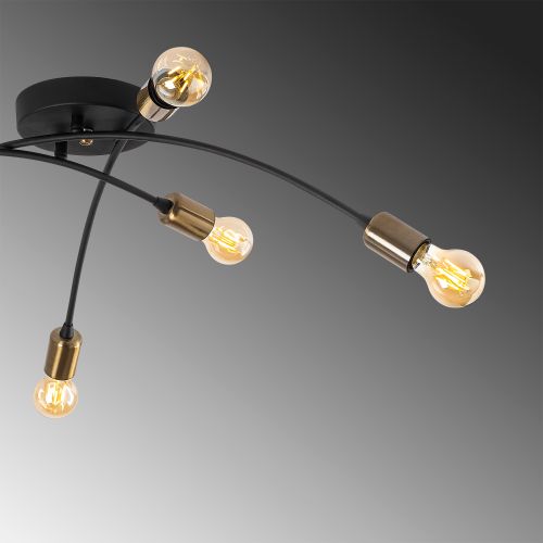 Banana - 1142 BlackVintage Chandelier slika 6