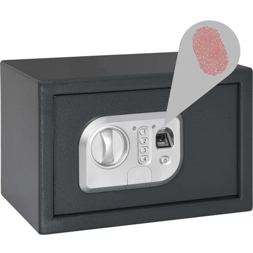 Digitalni sef s otiskom prsta tamnosivi 31 x 20 x 20 cm slika 1