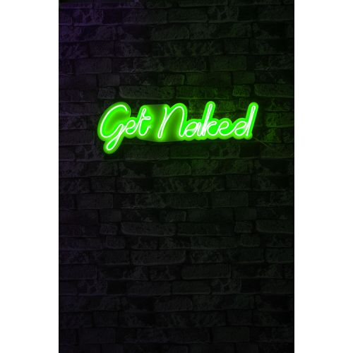 Wallity Ukrasna plastična LED rasvjeta, Get Naked - Green slika 2