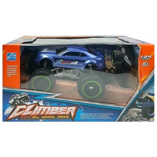 Auto na daljinsko upravljanje  Off-road R/C High Wheels - plavi slika 7