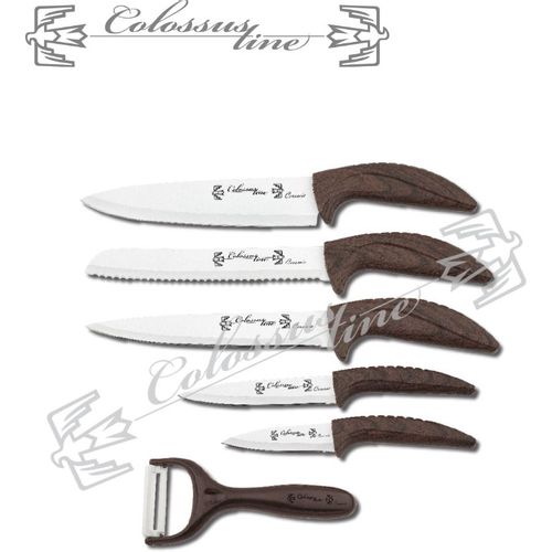 Colossus set keramičkih noževa 5 komada Cl-36 slika 1
