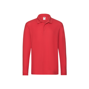 Majica Dugi Rukav Polo Fol Crvena XXXL