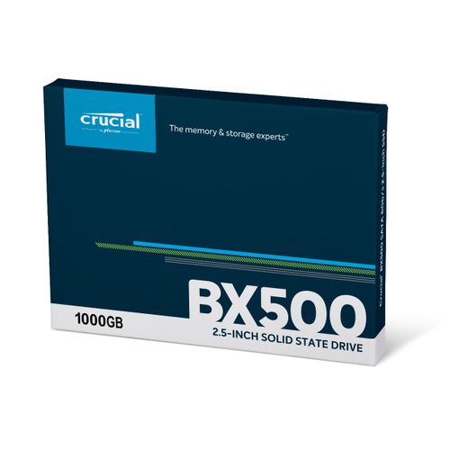 Crucial BX500 SSD disk kapaciteta 1TB, 2.5 inča, SATA 3D NAND slika 2