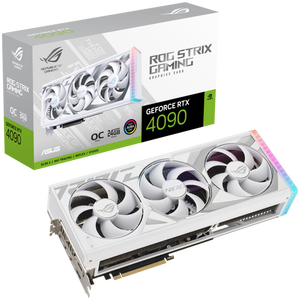ASUS Video Card NVidia ROG Strix GeForce RTX 4090 White OC Edition 24GB GDDR6X