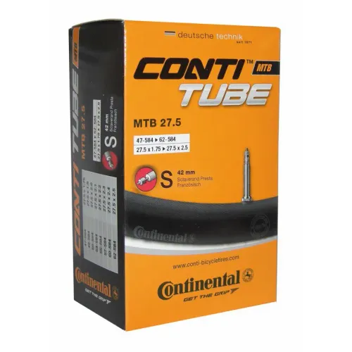 Continental zračnica MTB 27.5x1.75-2.50" 47/62-584 SV 42mm, težina: 230 g slika 1