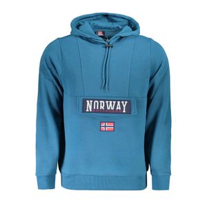 NORWAY 1963 MEN'S BLUE ZIP-UP SWEATSHIRT