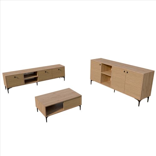 Set 1364-2092-1684 Oak Living Room Furniture Set slika 5