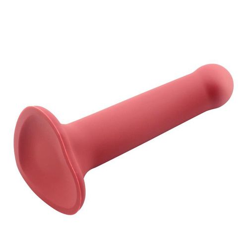 Action Bouncy Liquid Silicone Dildo 18cm - Roza slika 15