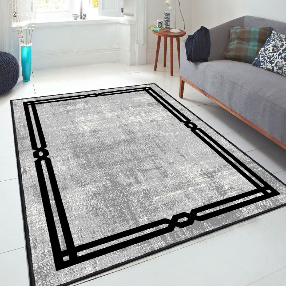 Elegantni Sivi Tepih EEXFAB800-KLM (120 x 180 cm) slika 1