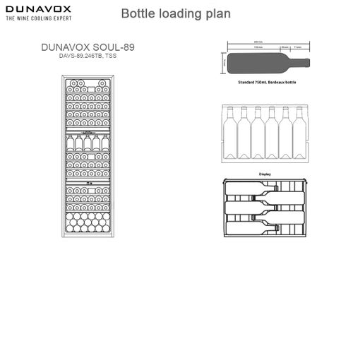 DX-89.246TSS DUNAVOX vinska vitrina slika 5