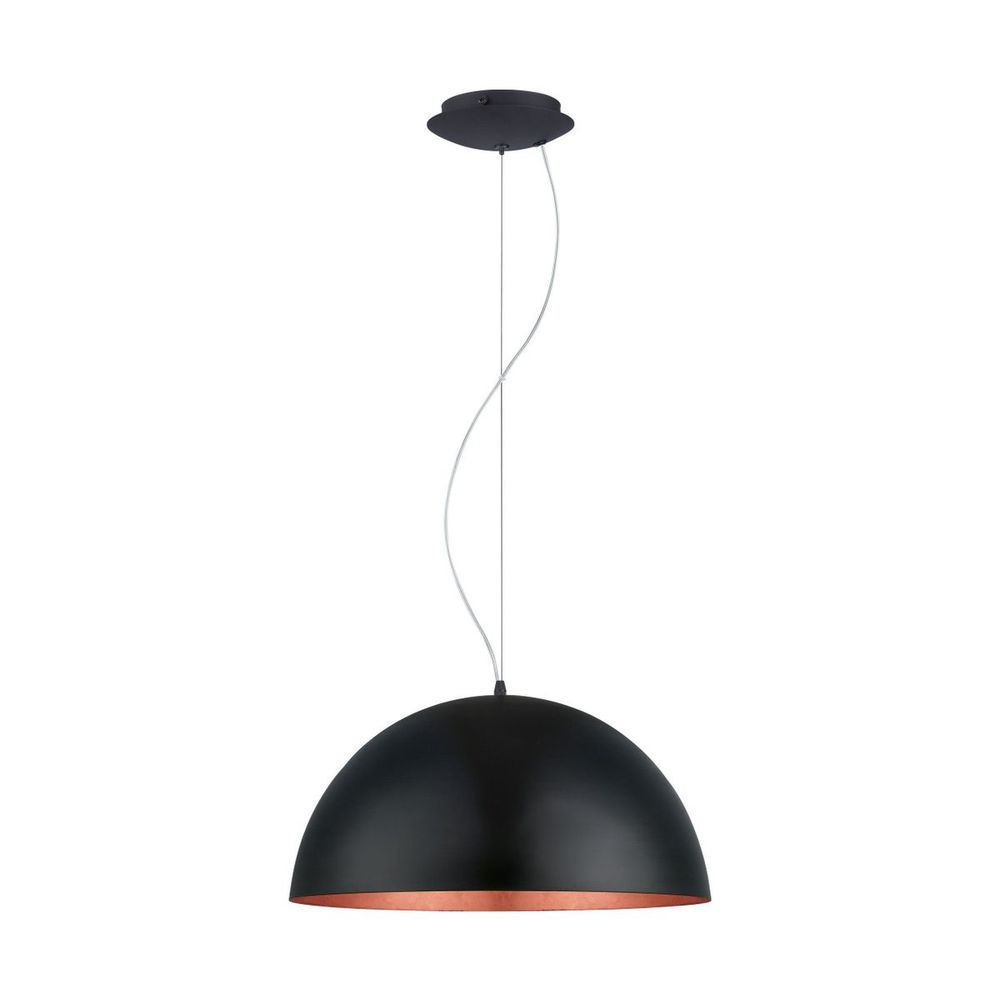 Eglo Gaetano 1 Visilica - Crna/Bakar, Promjer 530 mm, E27 slika 1