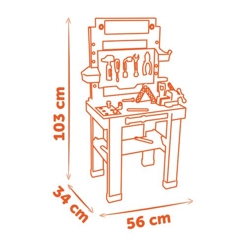 SMOBY Black&amp;Decker radionica 360732 slika 5