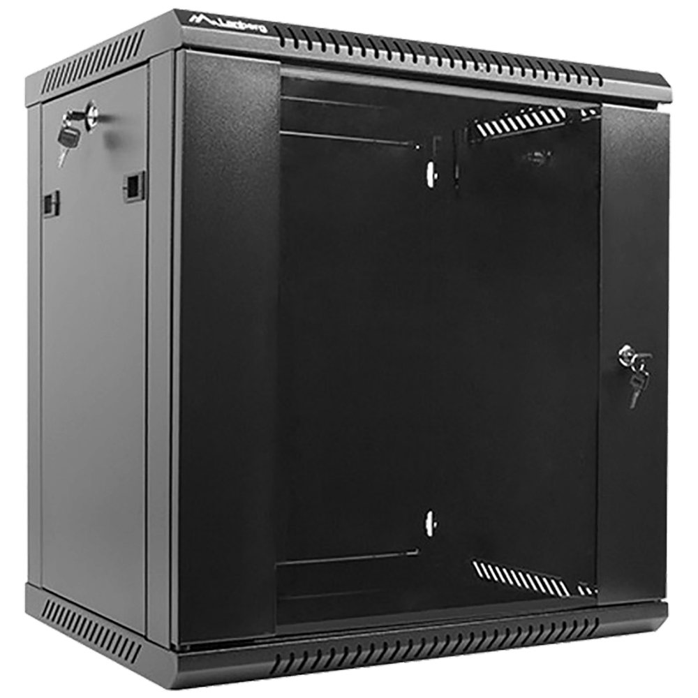 Lanberg Rack Ormar, 600 / 640 / 450 mm - RACK CABINET 12U, 19" slika 1