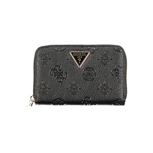 GUESS JEANS WOMEN'S WALLET BLACK