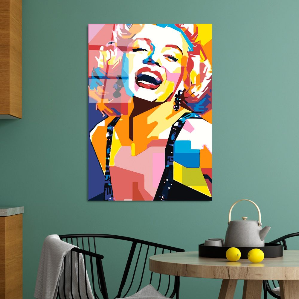 UV-802 Dekorativna Slika na Kaljenom Staklu, 70 x 100 cm, Višebojna slika 2