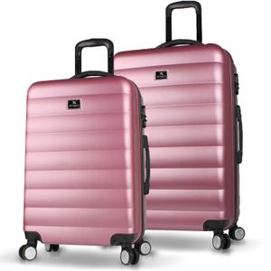Set Kofera u Roze Zlatnoj Boji (2 Komada)