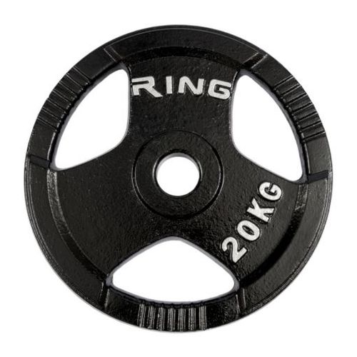 RING Olimpijski tegovi liveni sa hvatom 1x 20kg RX PL14-20 slika 1