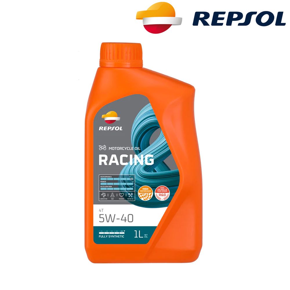 Motorno ulje - ulje za motore Repsol Racing 4T 5W40 1l RPP2000JHC slika 1