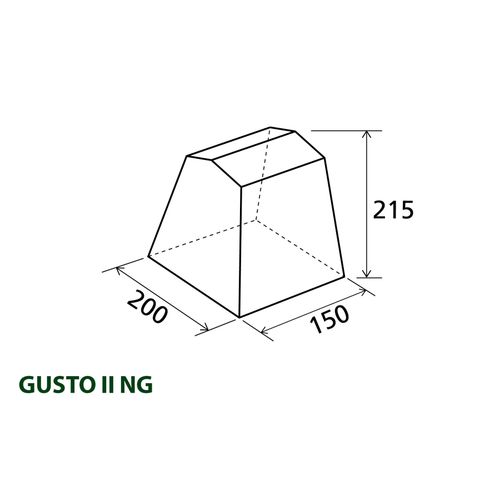 Šator za kuhanje BRUNNER GUSTO NG II, 200x150, 0425996N.C25 slika 5