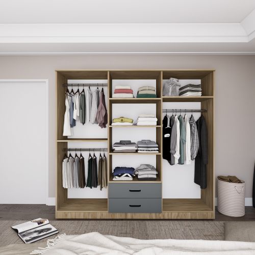 Yaman Luna - Fel 1600-65 Grey
White Wardrobe slika 4