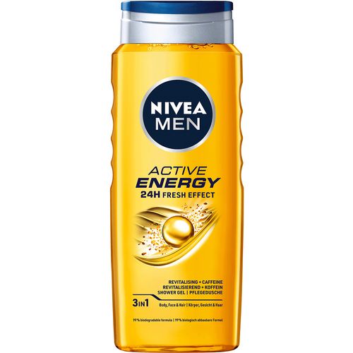 NIVEA Active Energy gel za tuširanje  500ml slika 1