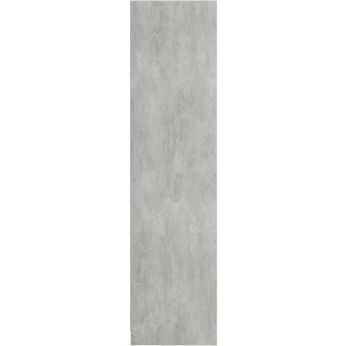 Ormar siva boja betona 100 x 50 x 200 cm od iverice slika 28