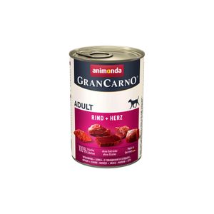 animonda GranCarno Adult govedina i srca, mokra hrana za odrasle pse 400g