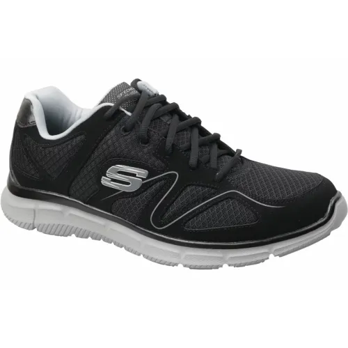 Skechers Satisfaction 58350-BKGY Muške Tenisice slika 13