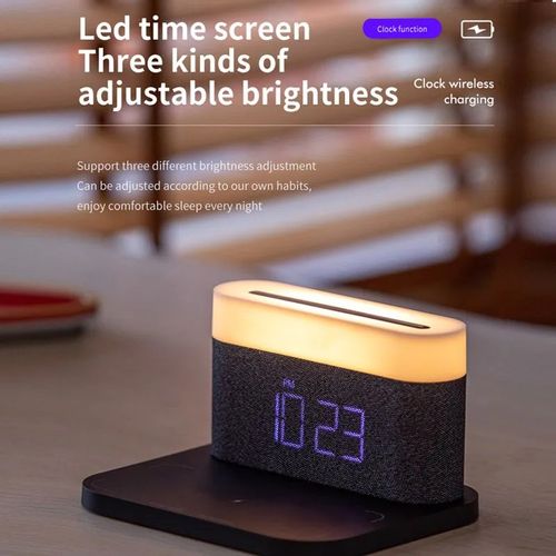 MOYE AURORA LAMP WITH CLOCK AND WIRELESS CHARGER slika 12