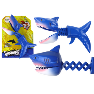 Gladni morski pas na opruzi plavi
