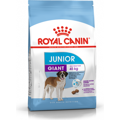 ROYAL CANIN SHN Giant JUNIOR, Potpuna hrana za pse specijalno za štence divovskih pasmina (konačne težine > 45 kg)  od 8 do 18/24 mjeseci starosti, 15 kg slika 1