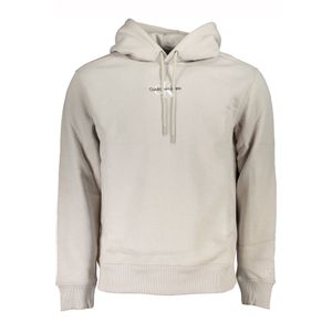 CALVIN KLEIN MEN'S GRAY ZIPLESS SWEATSHIRT