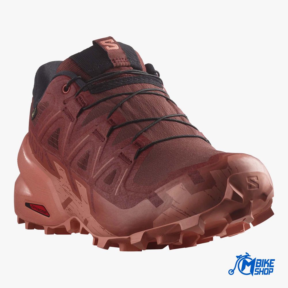 Salomon Ženske patike Speedcross 6 GTX, Rum Rasin/Barn Red/Canyon Clay slika 3