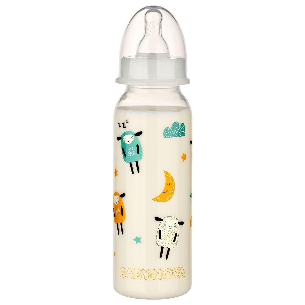 BABY NOVA Flašica koja svijetli u mraku 0m+ 240ml slika 1