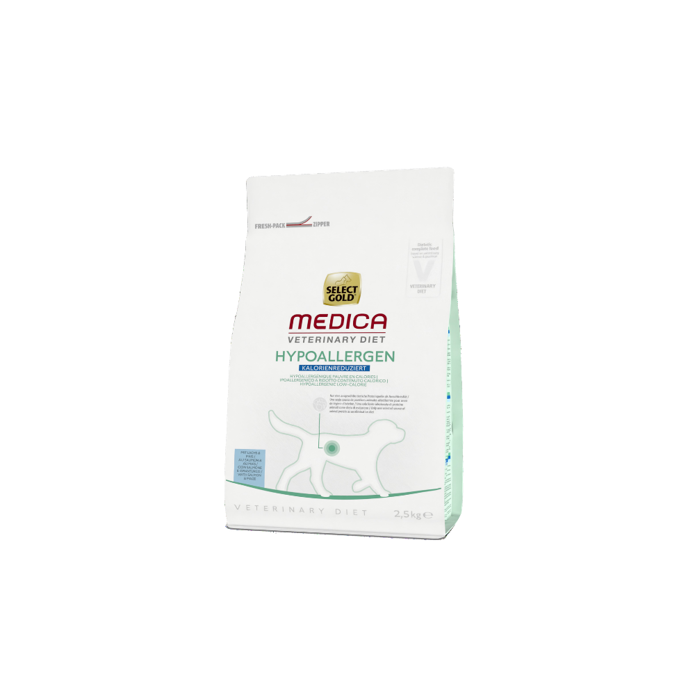 Select Gold Medica Hypoallergenic Low Calorie losos i kukuruz 2,5 kg slika 1