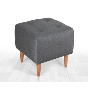 Tomp - Grey Grey Pouffe