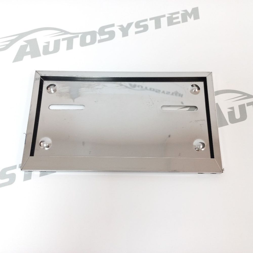 Okvir tablice Inox za motocikle slika 1